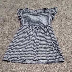 Old Navy Kids Dress in Navy and White
